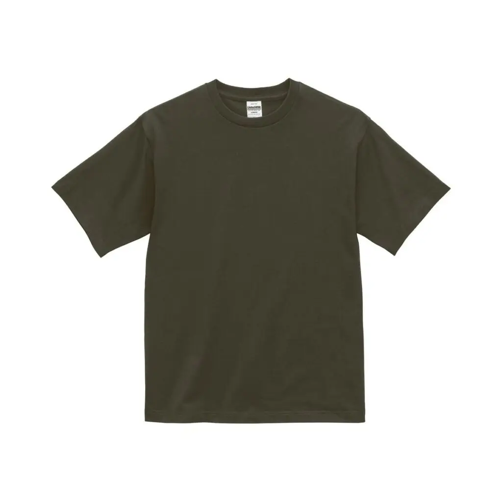 United Athle 51100 ファインジャージー Tシャツ ダークチャコール 商品カット