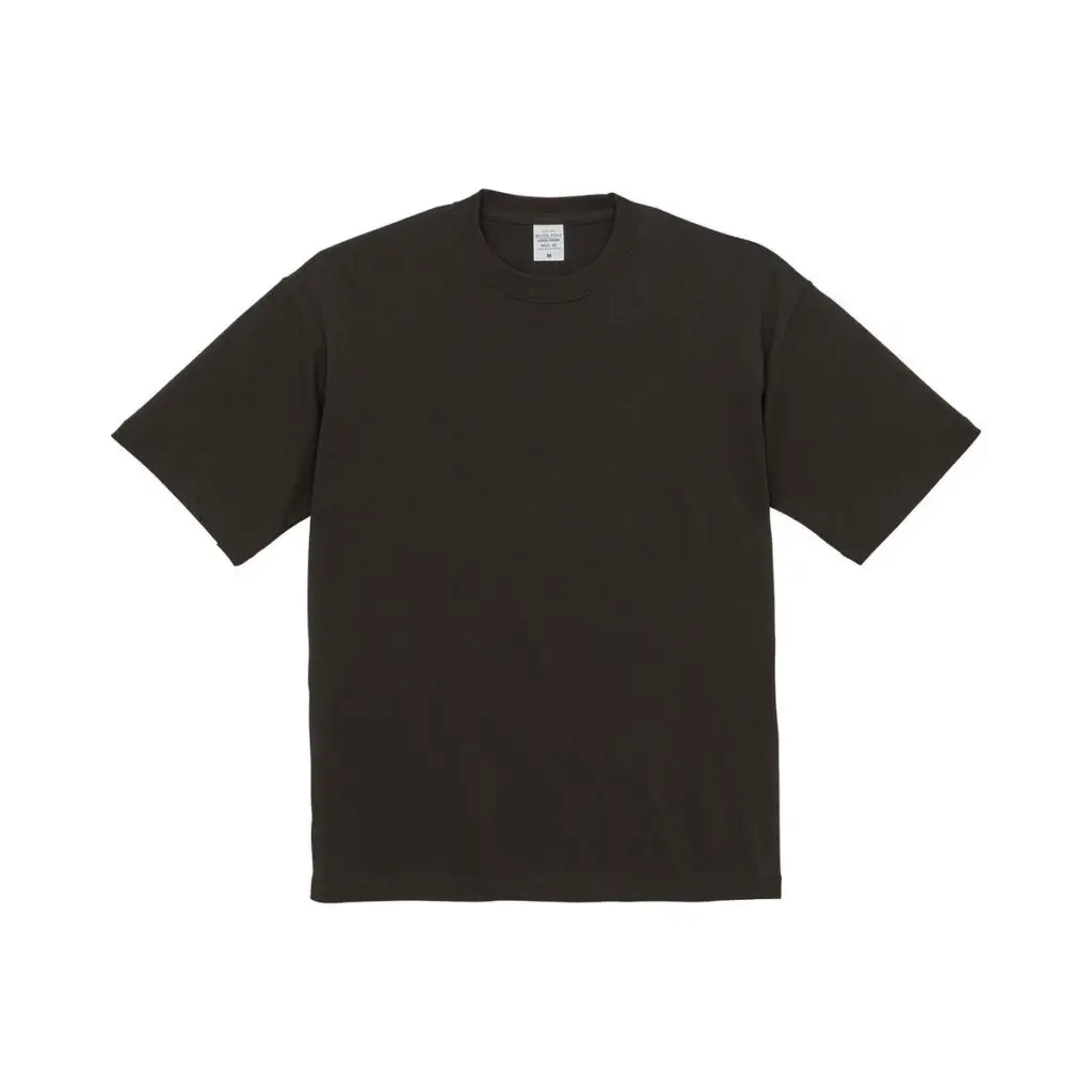 United Athle 54411 マグナムウェイト ビッグシルエット Tシャツ ダークチャコール 商品カット
