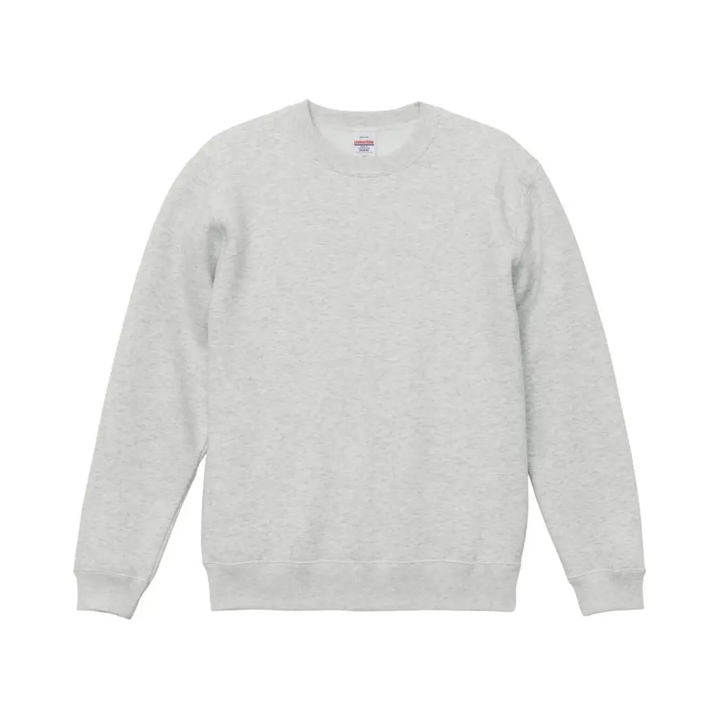 United Athle 55928 T/C クルーネック スウェット（裏起毛） アッシュ 商品カット