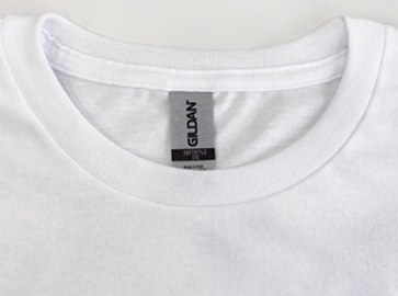 ソフトスタイル Tシャツ 簡単に切り取れるネックラベル(TearAway Label)