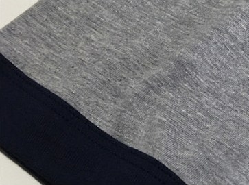 プレミアムコットン ジャパンスペック リンガーTシャツ 防縮加工で型崩れを最小限に