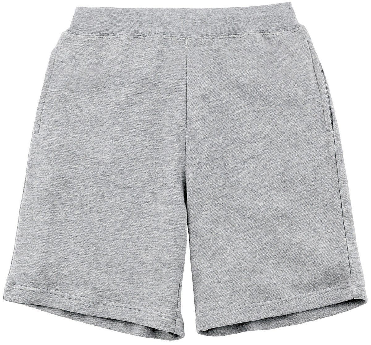 00220-MHP Cotton French terry shorts Heather Grey