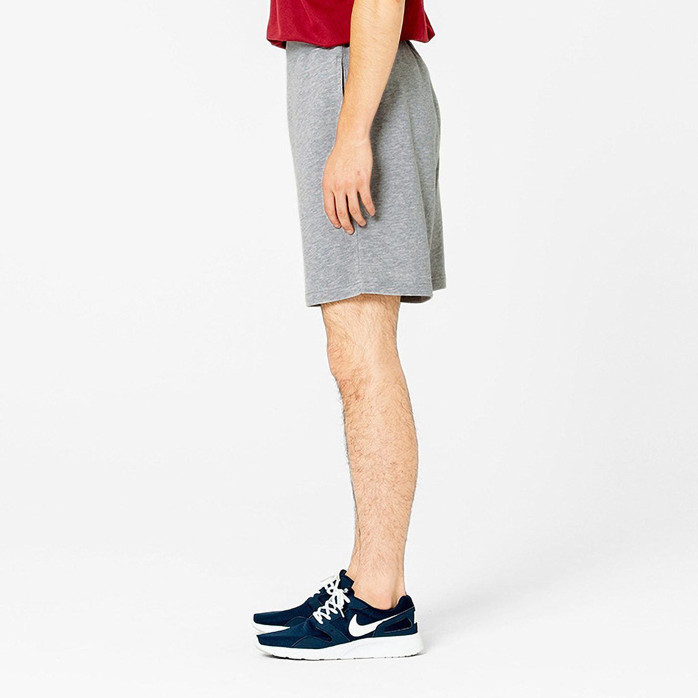 Cotton French terry shorts wearing shot 2