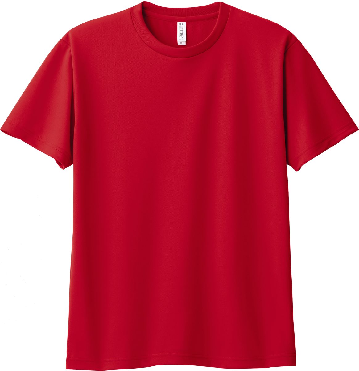 00300-ACT ドライTシャツ ガーネットレッド