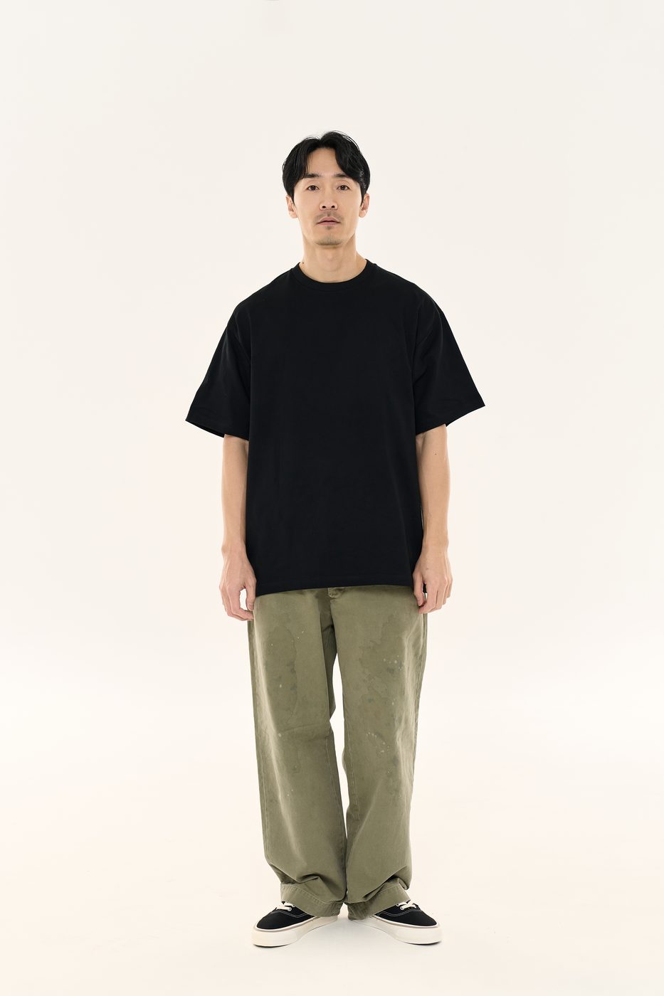파인 저지 티셔츠 착용 컷 5