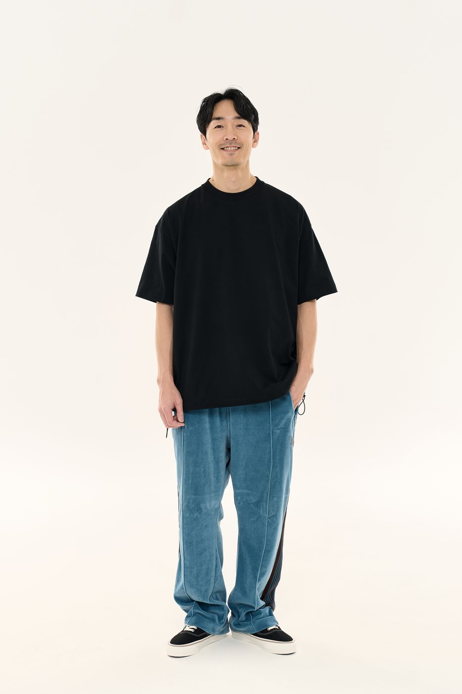 ファインジャージー リラックスフィット Tシャツ 着用カット 2