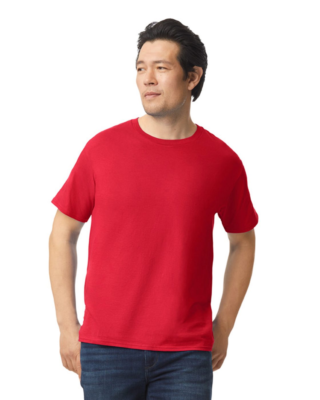 소프트스타일 반팔 티셔츠 착용 컷 1