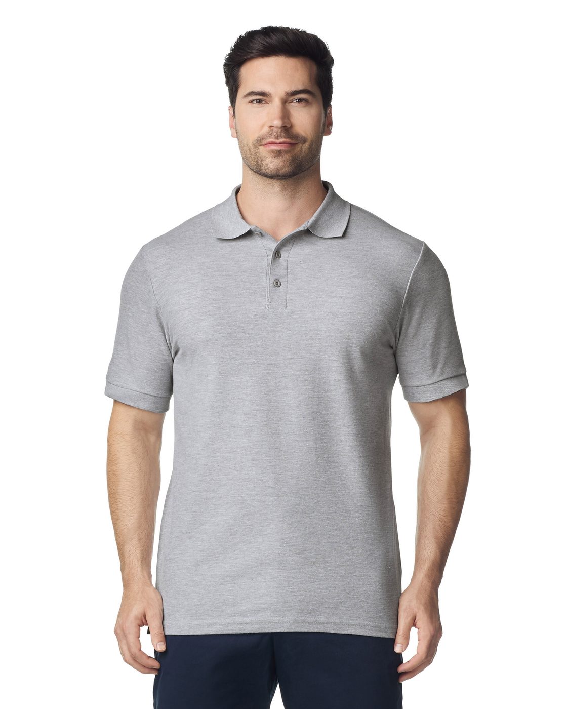 Hammer Pique Polo Shirt wearing shot 5