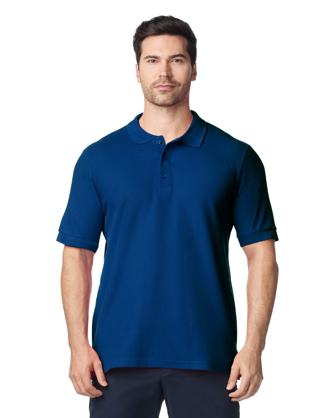 Hammer Pique Polo Shirt wearing shot 4